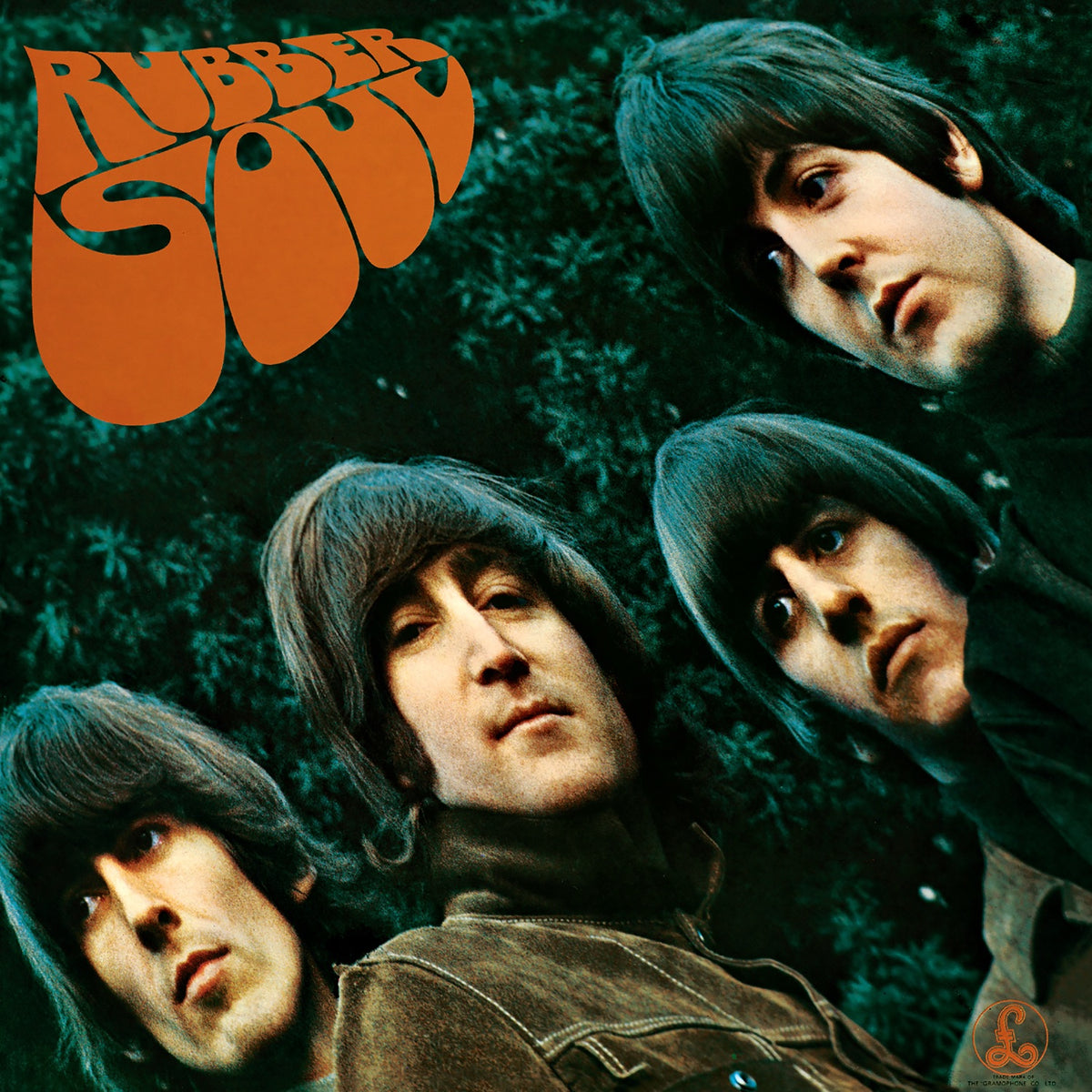 The Beatles Rubber Soul album cover