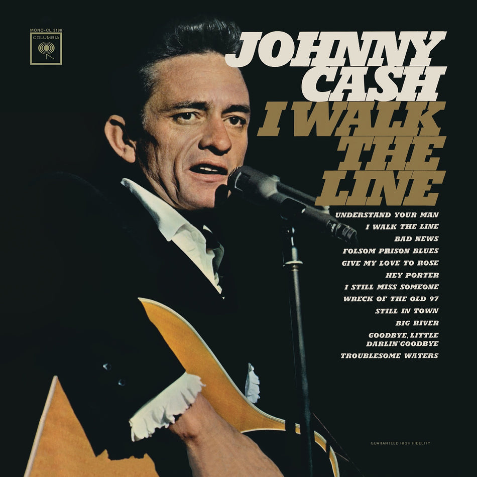 Johnny Cash I Walk The Line album cover