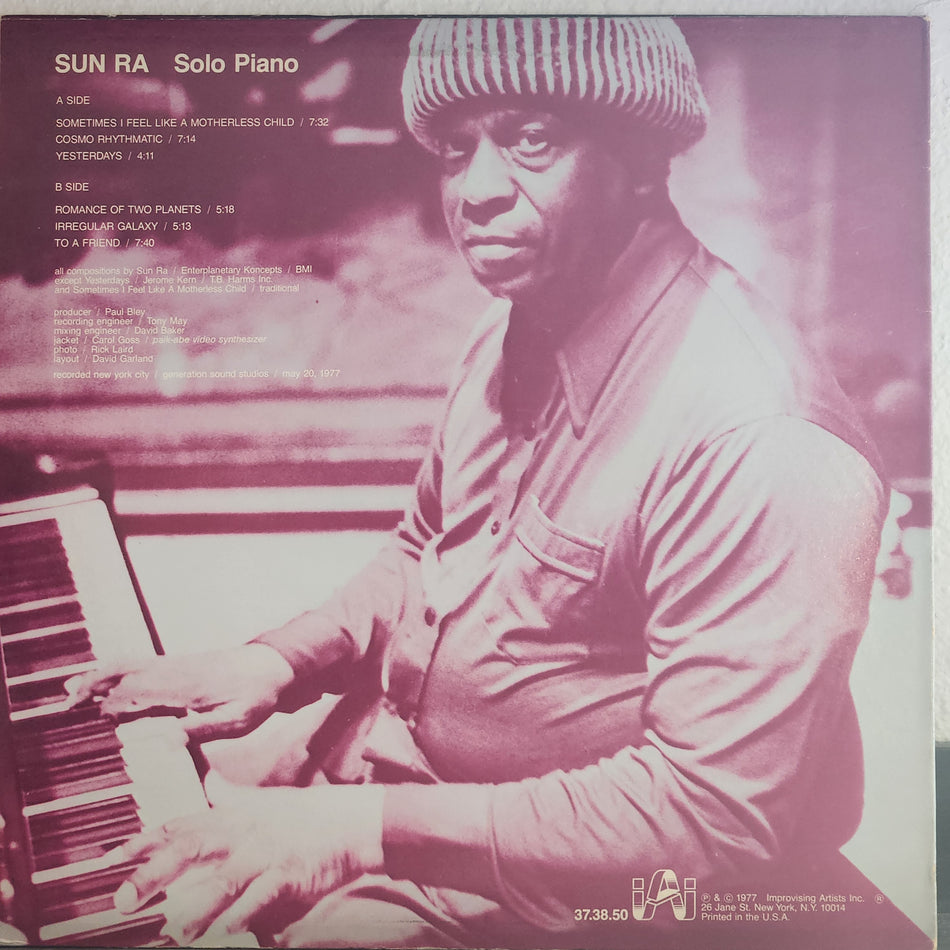 Sun Ra - Solo Piano Volume 1