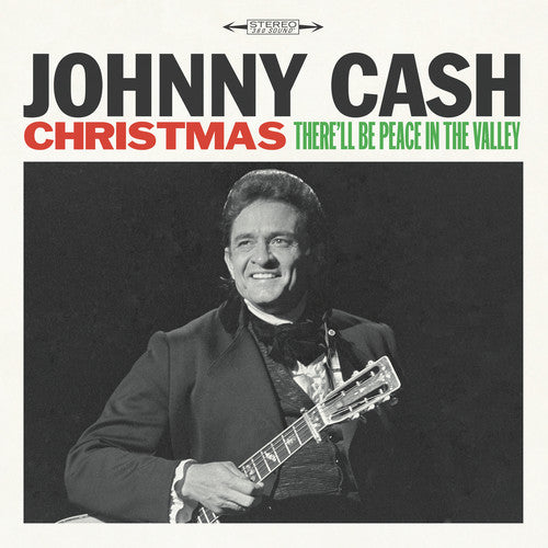 Johnny Cash Christmas There'll Be Peace in the Valley album cover