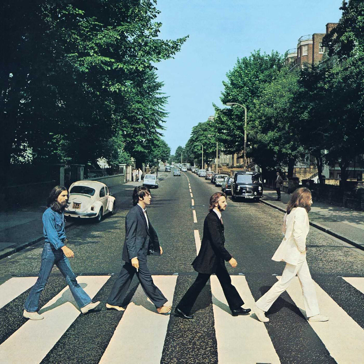 The Beatles Abbey Road album cover