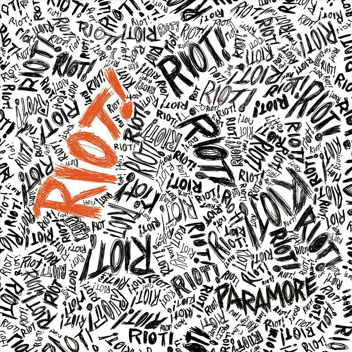 Paramore Riot! album cover