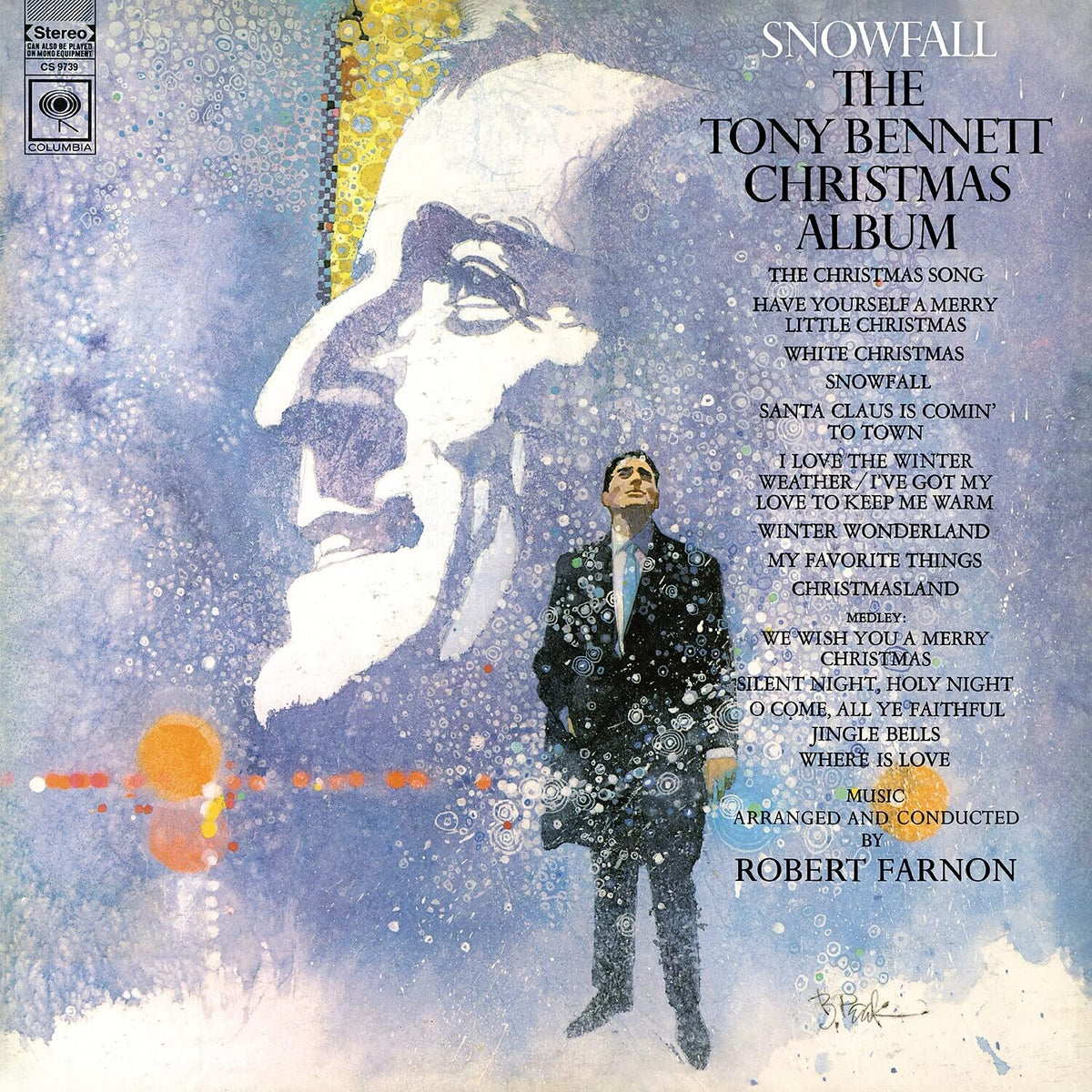 Tony Bennett Snowfall album cover