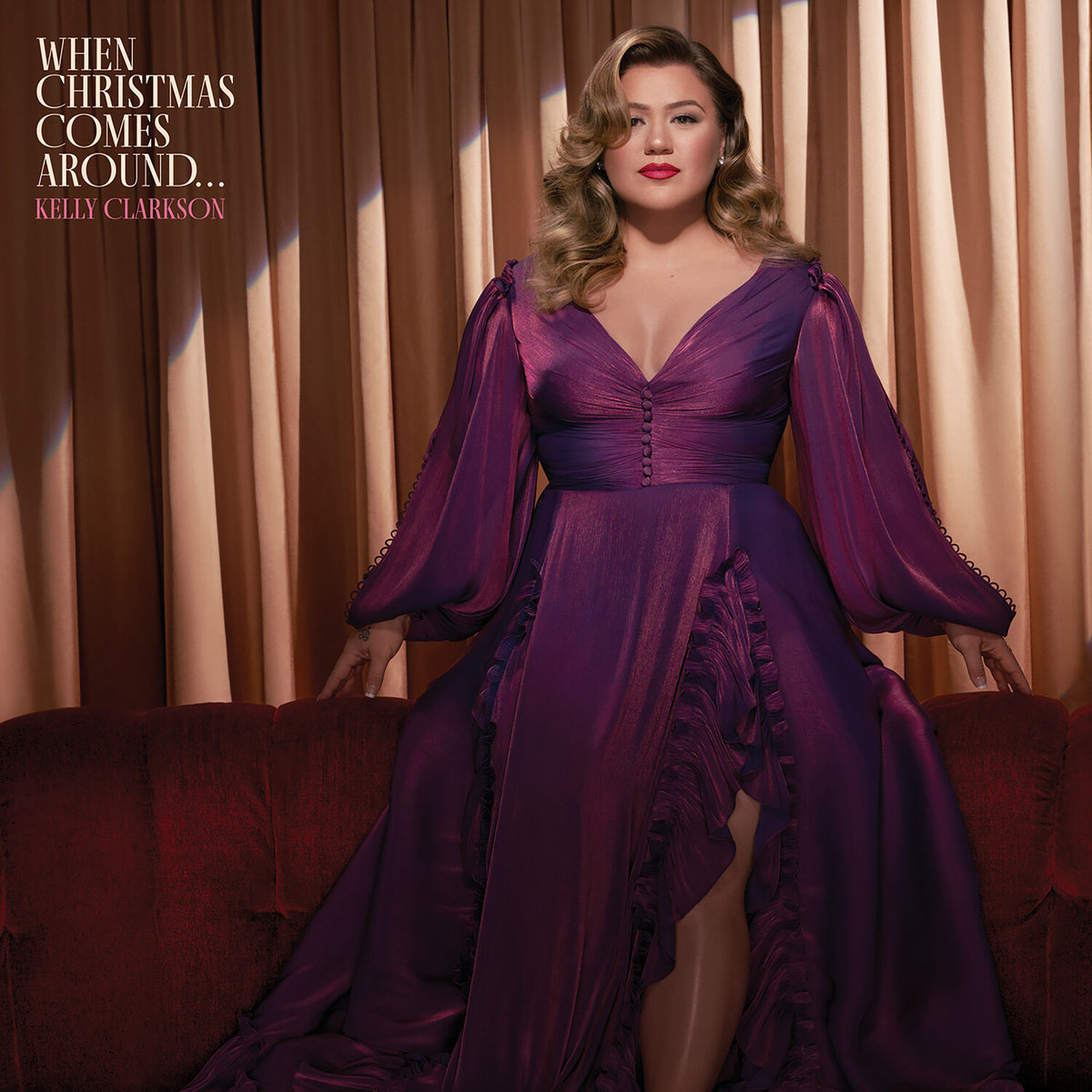 Kelly Clarkson When Christmas Comes Around album cover
