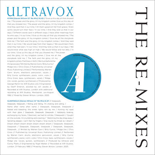Ultravox - The Re-Mixes