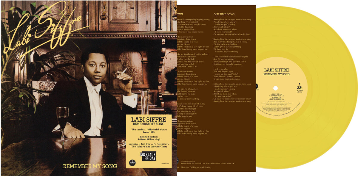 Labi Siffre - Remember My Song album cover