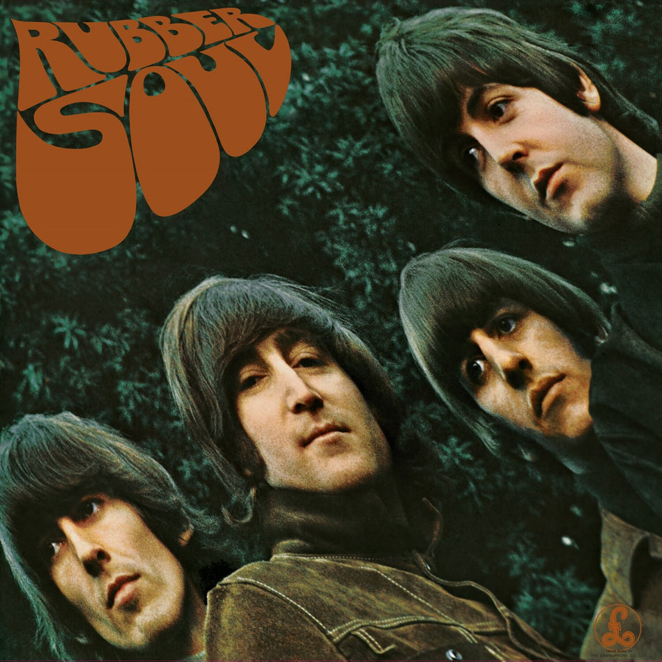 The Beatles Rubber Soul album cover