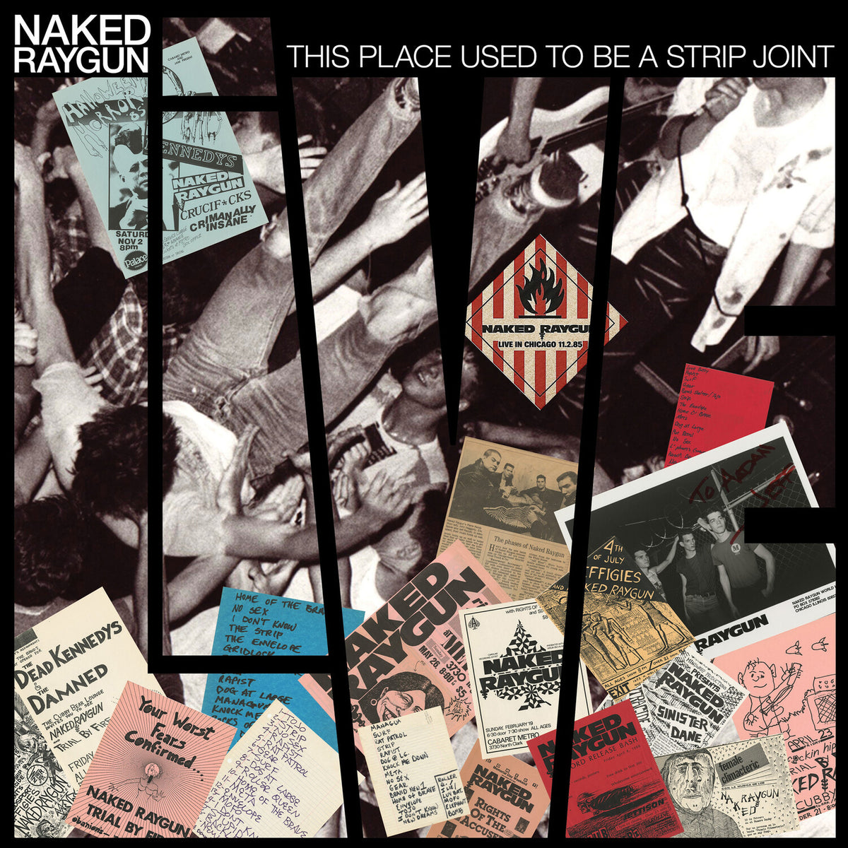 Naked Raygun This Place Used To Be A Strip Joint album cover
