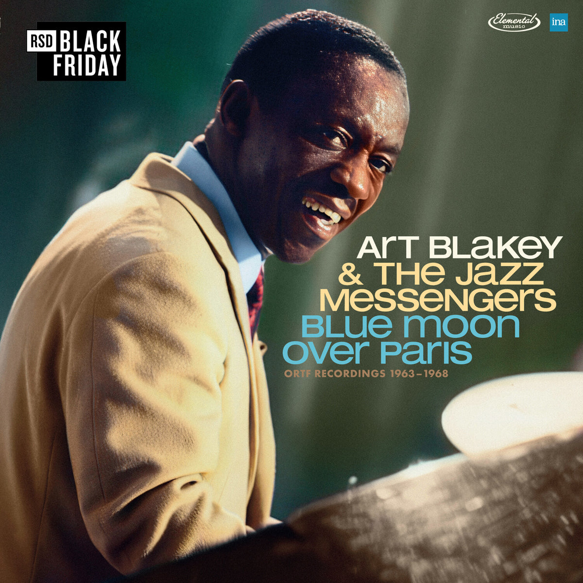 Art Blakey & The Jazz Messengers - Blue Moon Over Paris: ORTF Recordings 1963-1968 album cover