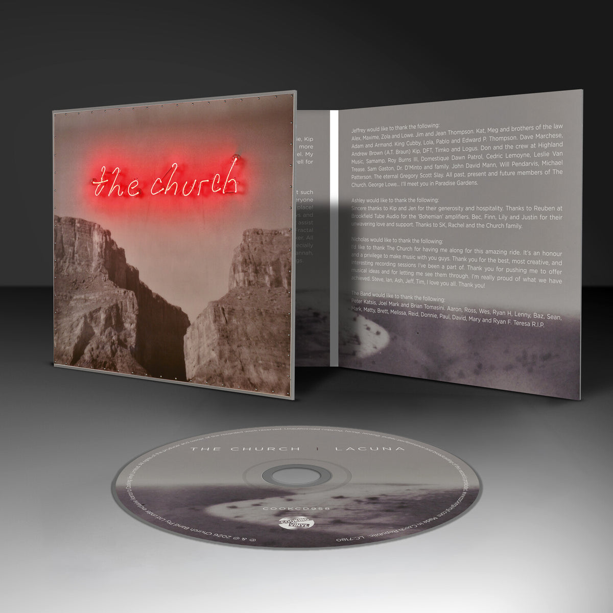 The Church Lacuna CD digisleeve
