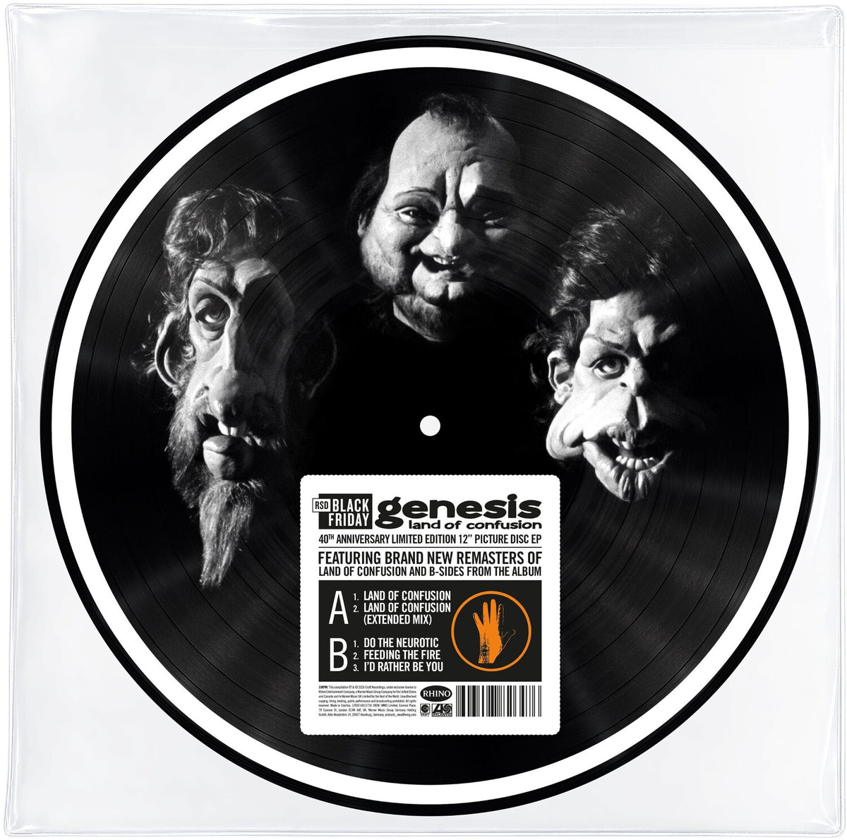 Genesis - Land Of Confusion album cover