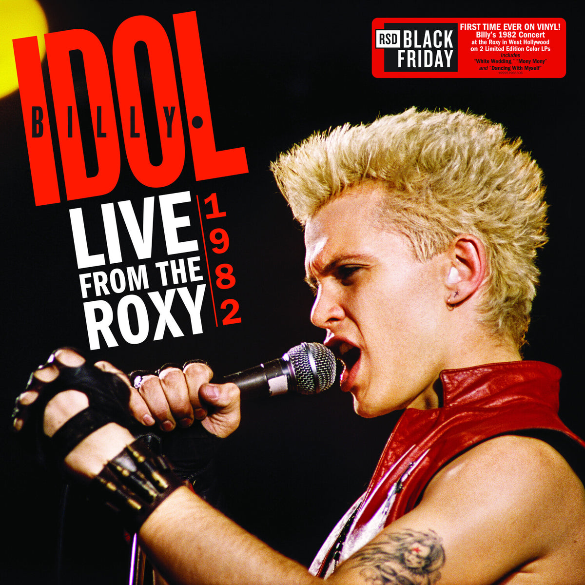 Billy Idol - Live From The Roxy 1982 album cover
