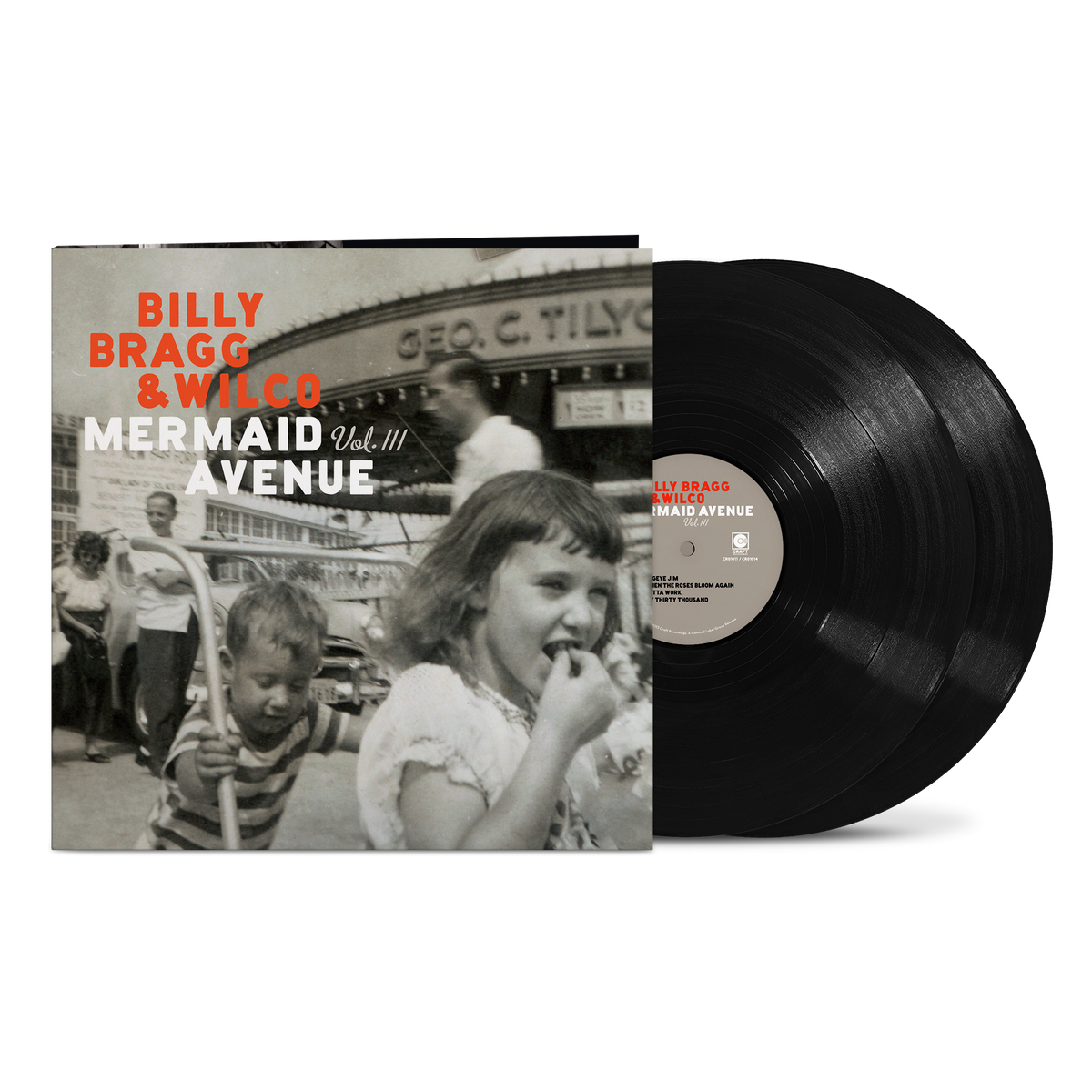 Billy Bragg & Wilco - Mermaid Avenue Vol. III 2LP black vinyl