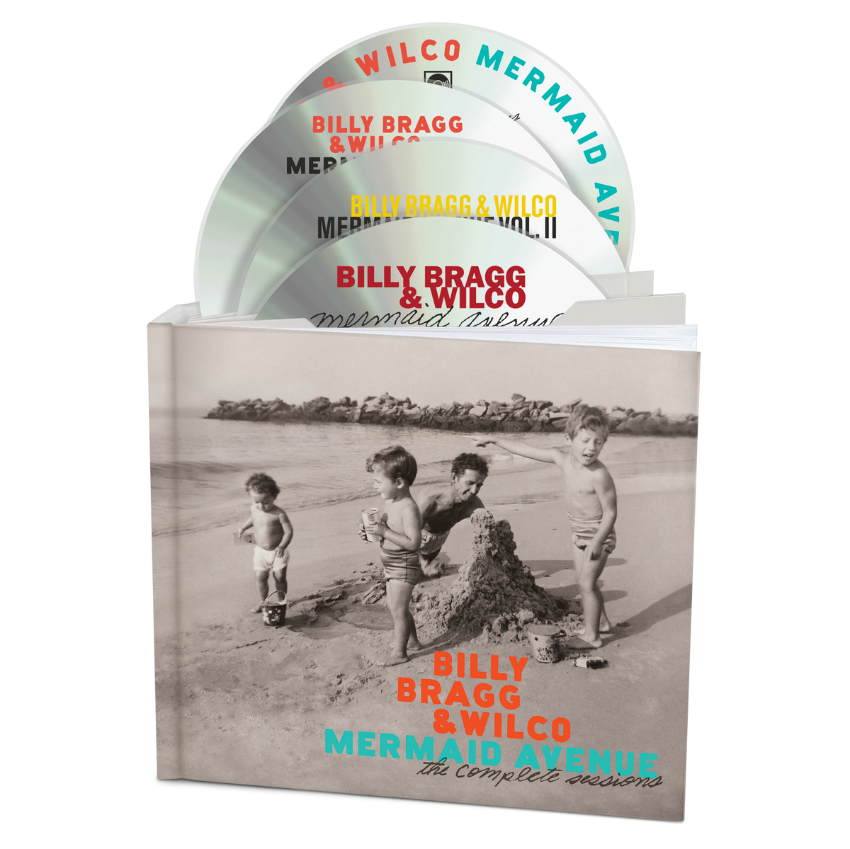 Billy Bragg & Wilco - Mermaid Avenue: The Complete Sessions 4CD set