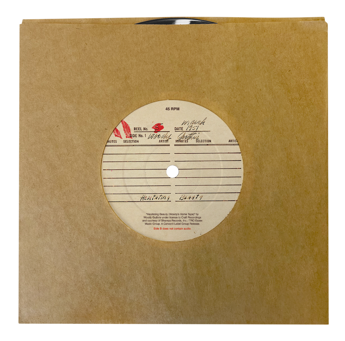Billy Bragg & Wilco - Mermaid Avenue: The Complete Sessions bonus 7-inch