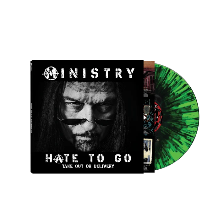 [PREORDER] Ministry - Hate To Go (Black/Green Splatter)