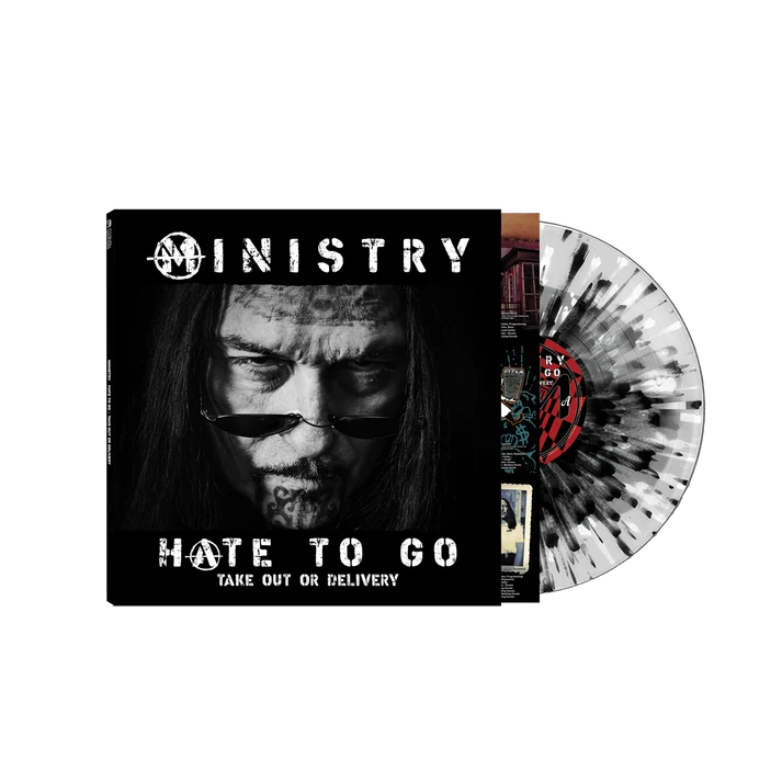 [PREORDER] Ministry - Hate To Go (Black/Silver Splatter)