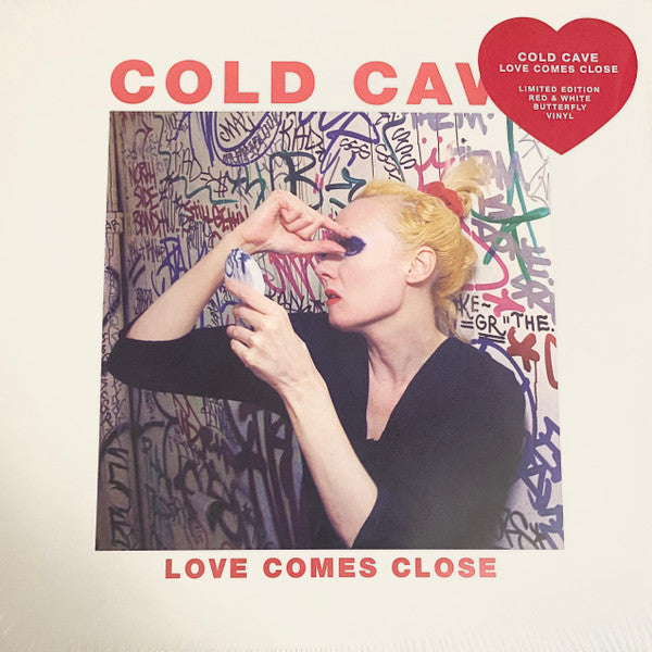 Cold Cave - Love Comes Close [Red & White Butterfly]