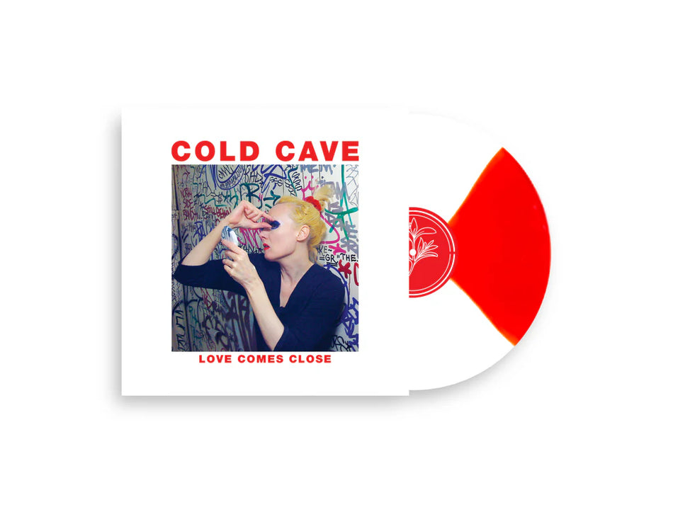 Cold Cave - Love Comes Close [Red & White Butterfly]