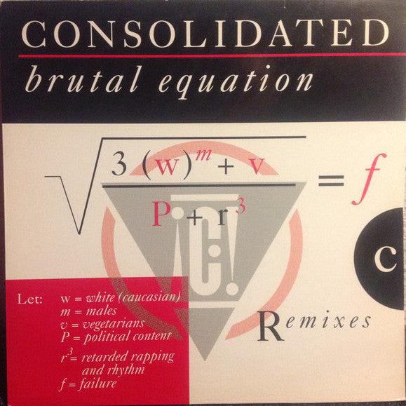 Consolidated - Brutal Equations (Remixes) ['91 Euro Jack Dangers]