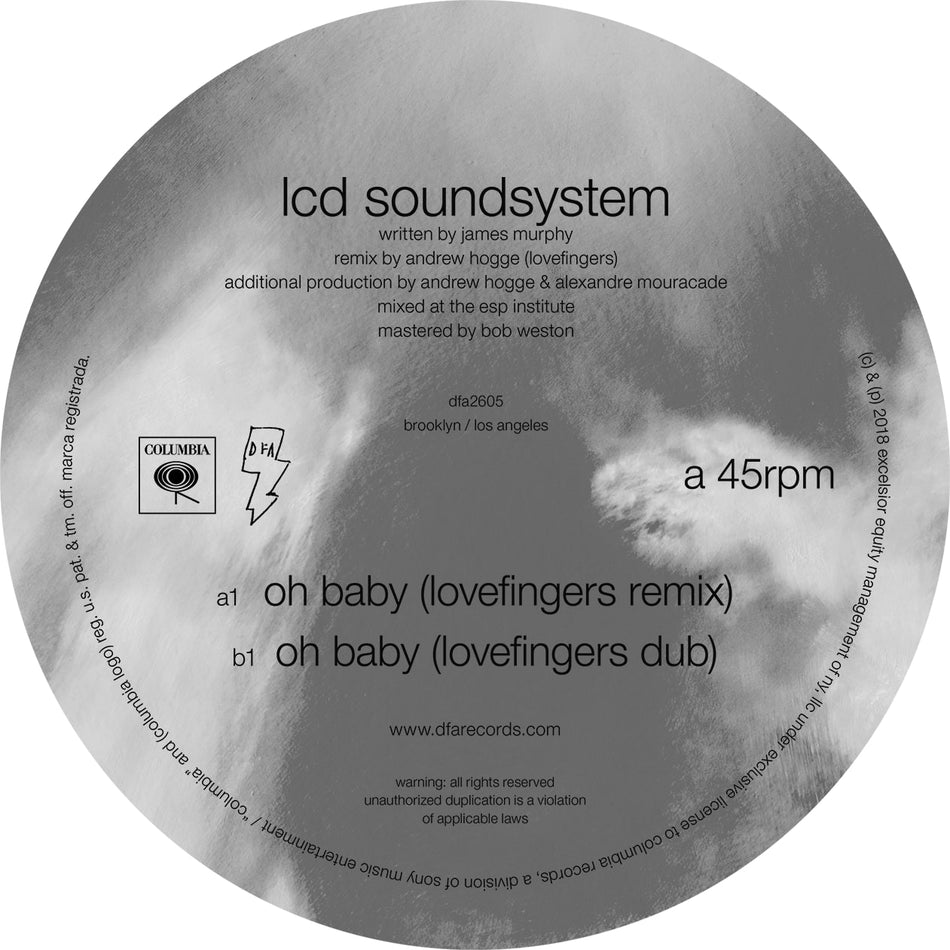 LCD Soundsystem - Oh Baby (Lovefingers Remix)