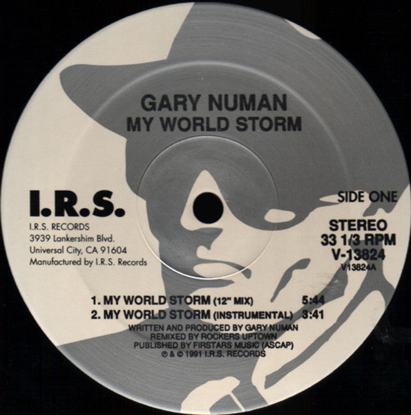 Gary Numan - My World Storm '91 US