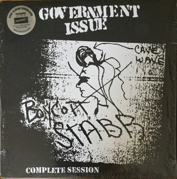 Government Issue - Boycott Stabb Complete Session [White Vinyl]