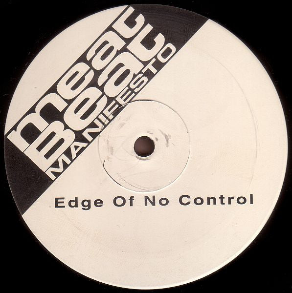 Meat Beat Manifesto - Edge Of No Control ['92 Belgium Promo]