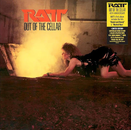 Ratt - Out of the Cellar 40th Anniversary album cover