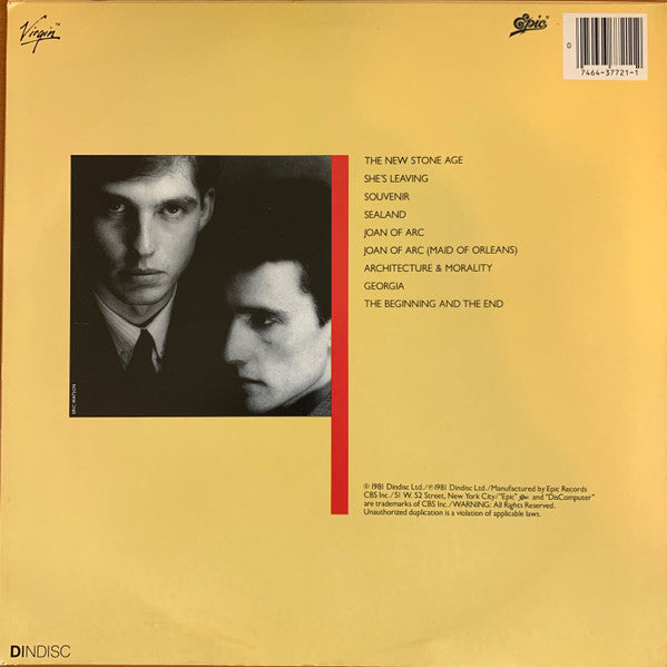 OMD - Architecture & Morality '81 US