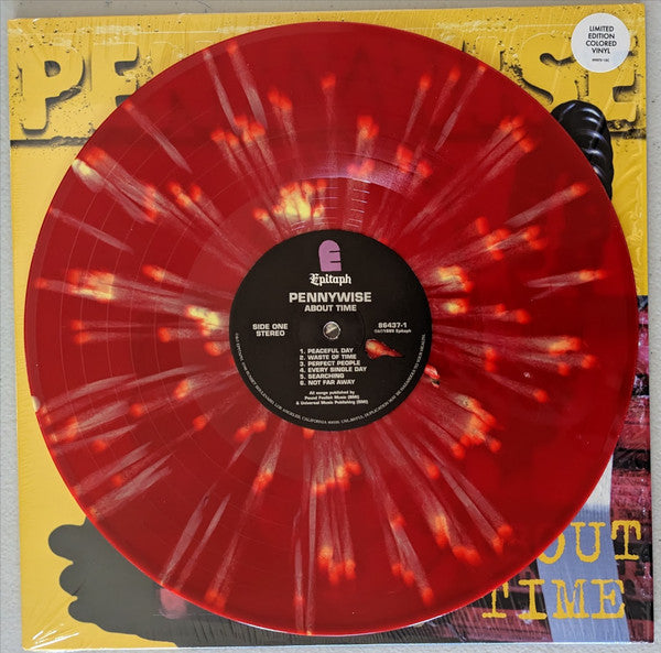 Pennywise - About Time [Limited Red/Yellow Splatter]