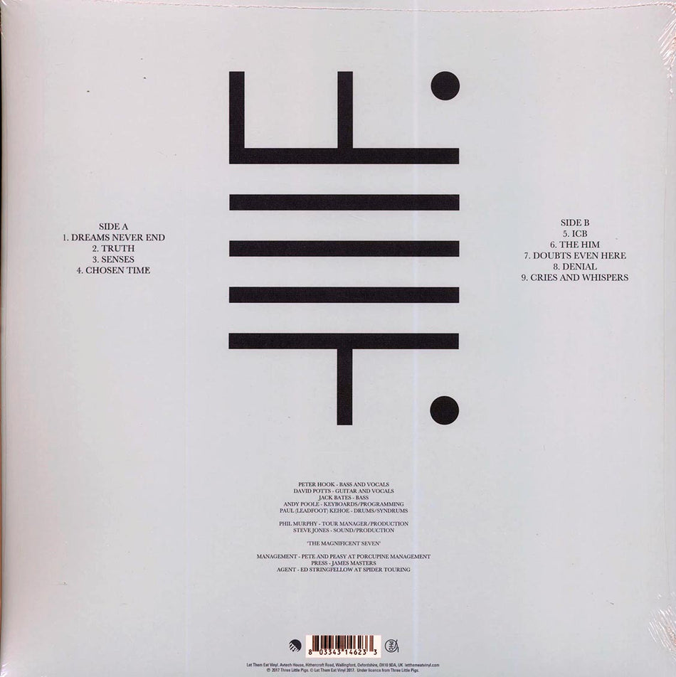 Peter Hook & The Light - Movement Volume Two (White)