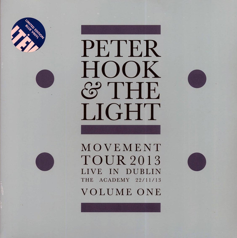 Peter Hook & The Light - Movement Volume One (Blue)