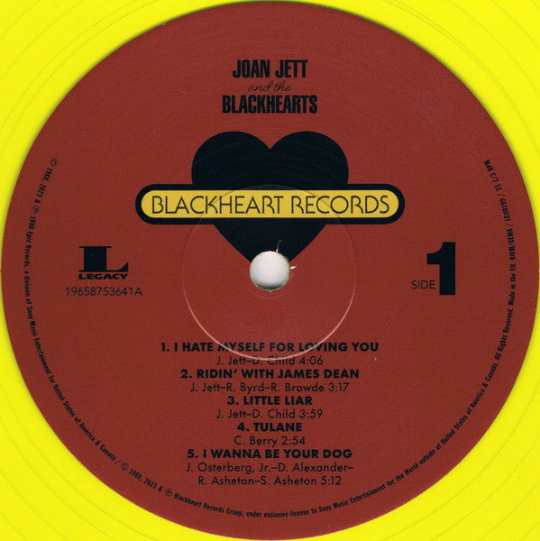 Joan Jett & The Blackhearts - Up Your Alley