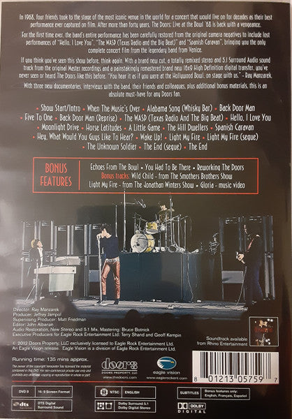 The Doors Live At The Bowl '68