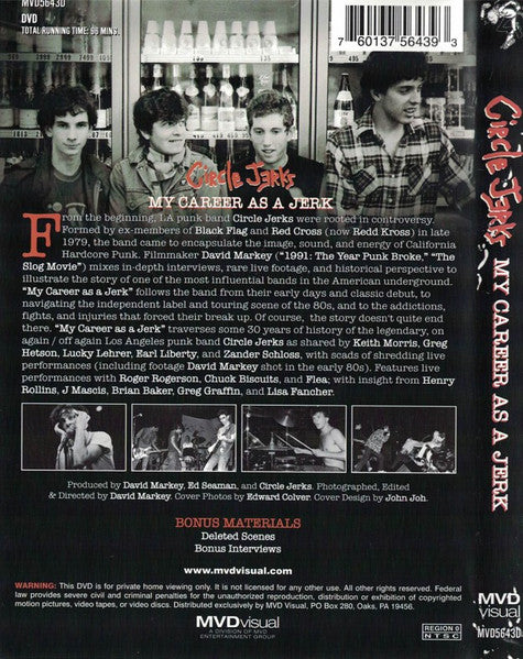 Circle Jerks - My Career As A Jerk