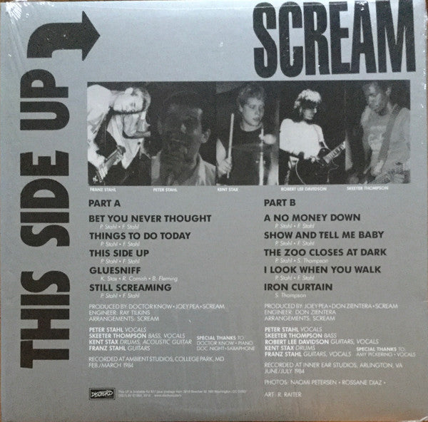 Scream - This Side Up [Translucent Blue Vinyl]