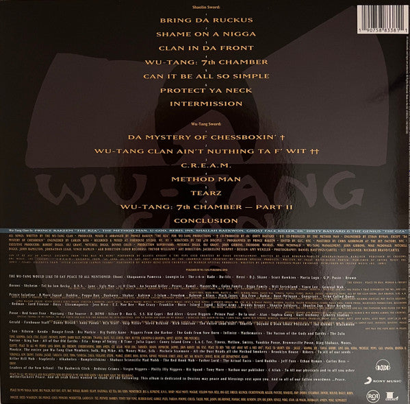 Wu-Tang Clan - Enter The Wu-Tang (36 Chambers)