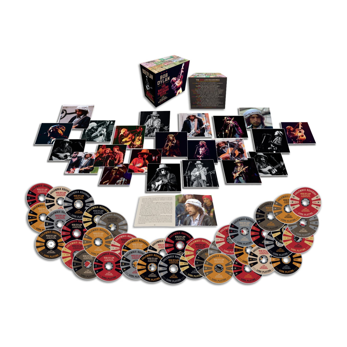 Bob Dylan The Rolling Thunder Revue: The 1976 Live Recordings CD box set