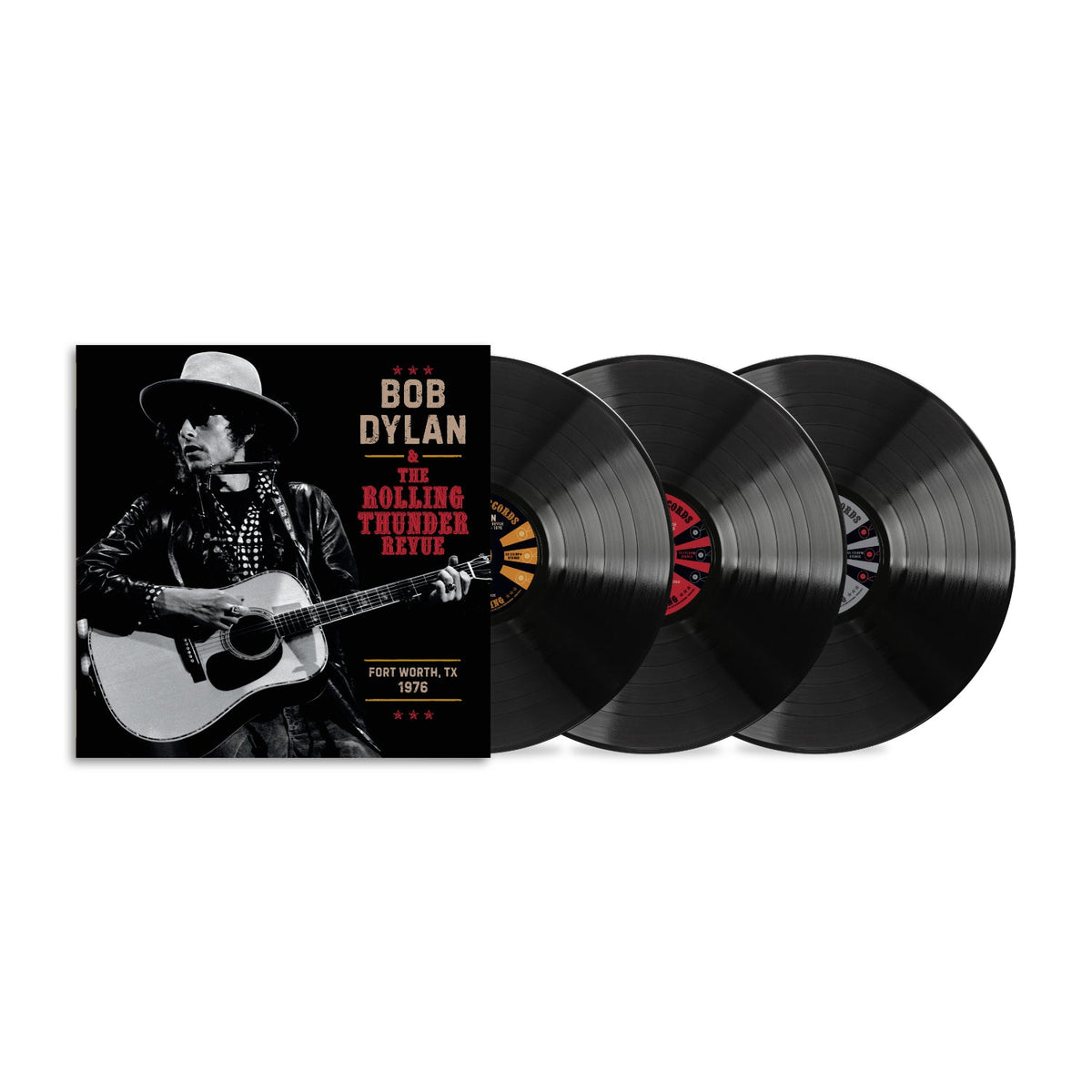 Bob Dylan The Rolling Thunder Revue 1976: Fort Worth Texas, May 16th 3LP