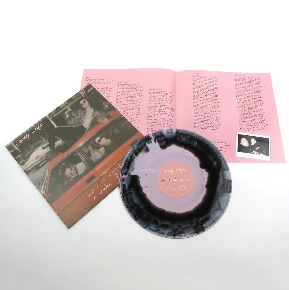 Camp Cope - How to Socialise & Make Friends [Baby Pink/Black Swirl]