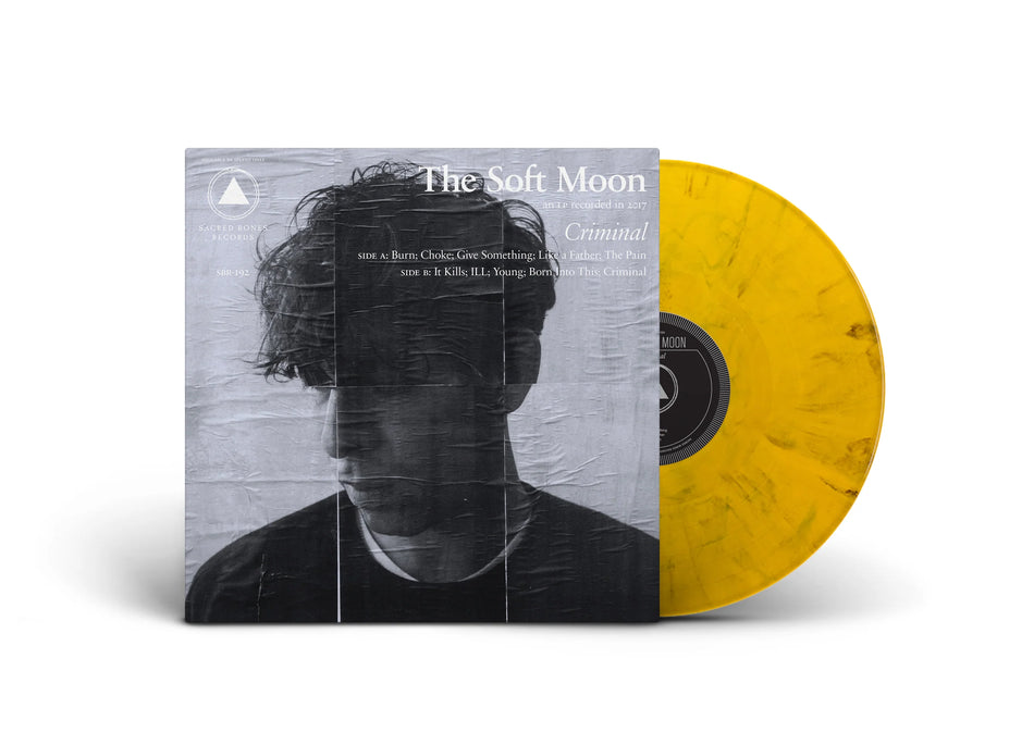 The Soft Moon - Criminal [Yellow & Black Swirl]