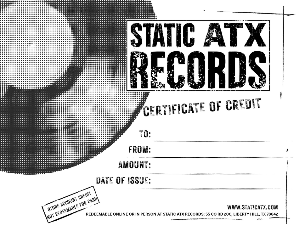 Static ATX Gift Card